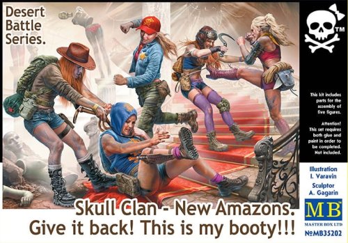 Go to product MASTER BOX 35202 - 1:35 Skull Clan - New Amazons. Give it back! This is my booty