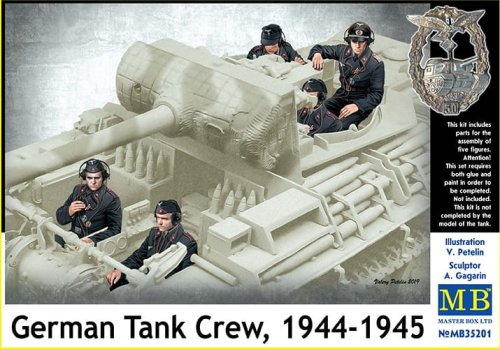 Go to product MASTER BOX 35201 - 1:35 German Tank Crew 1944-1945