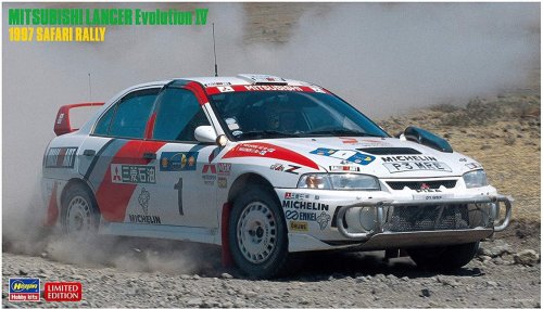 Go to product HASEGAWA 20395 - 1:24 Mitsubishi Lancer Evolution IV 1997