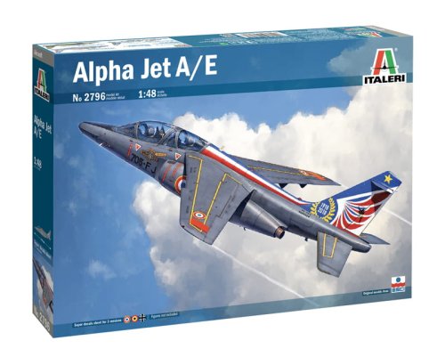 Go to product ITALERI 2796 - 1:48 Alpha Jet A/E