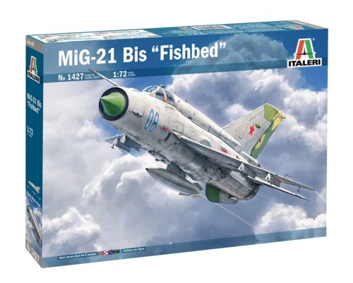 Go to product ITALERI 1427 - 1:72 MiG-21 Bis Fishbed