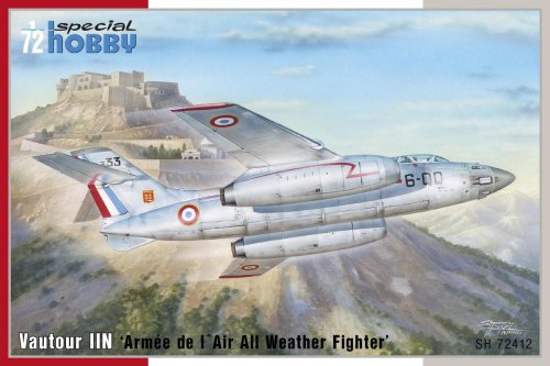 Go to product SPECIAL HOBBY 72412 - 1:72 S. O. 4050 Vautour II Armee de l Air All Weather Fighter