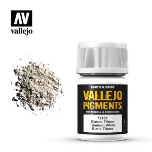 VALLEJO Pigments 73101 - Titanium white 30 ml