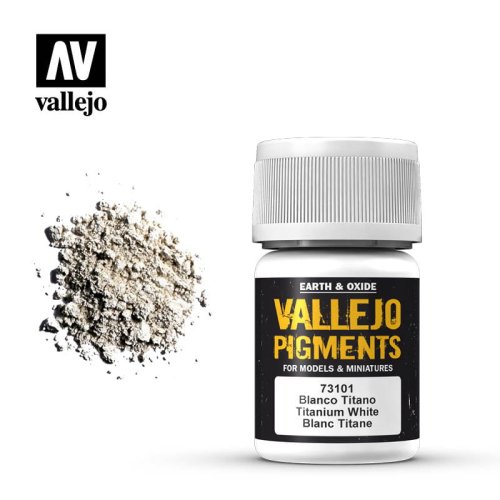 Go to product VALLEJO Pigments 73101 - Titanium white 30 ml