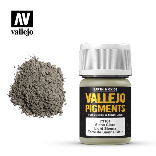 Go to product VALLEJO Pigments 73104 - Light siena 30 ml