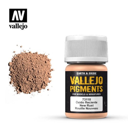 Go to product VALLEJO Pigments 73118 - Fresh Rust 30 ml