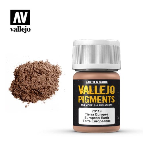 Go to product VALLEJO Pigments 73119 - European Earth 30 ml
