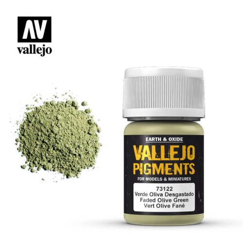Go to product VALLEJO Pigments 73122 - Faded Olive Green 30 ml