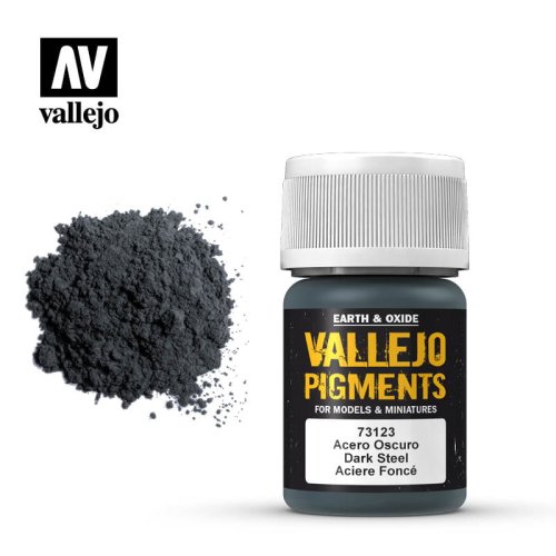Go to product VALLEJO Pigments 73123 - Dark Steel 30 ml