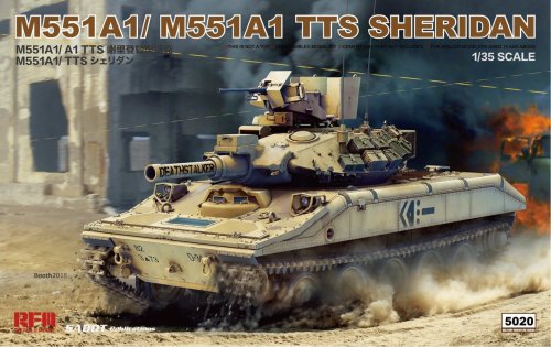 Go to product RYE FIELD MODEL 5020 - 1:35 M551A1/M551A1 TTS Sheridan
