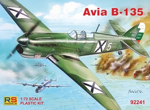 Go to product RS MODELS 92241 - 1:72 Avia B-135