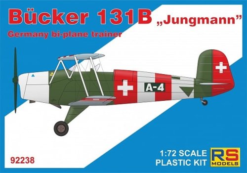 Go to product RS MODELS 92238 - 1:72 Bücker 131 B Jungmann