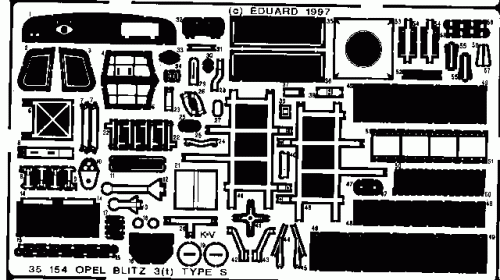 Go to product EDUARD 35154 - 1:35 Blitz 3(t) type S