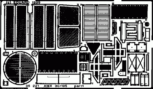 Go to product EDUARD 35221 - 1:35 AMX 30/105