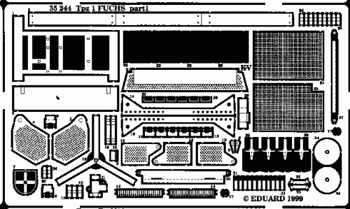 Go to product EDUARD 35244 - 1:35 Tpz.1 Fuchs