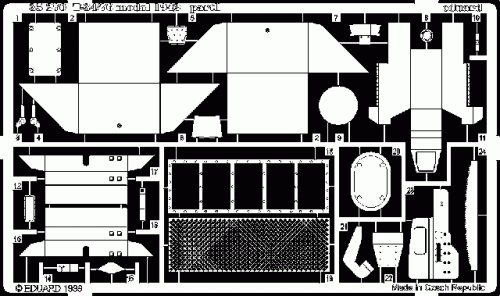 Go to product EDUARD 35270 - 1:35 T-34/76 Model 1942