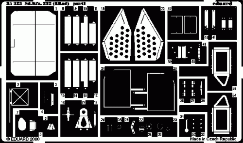 Go to product EDUARD 35323 - 1:35 Sd.Kfz.232 (8Rad)