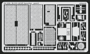 EDUARD 35390 - 1:35 M-113 ACAV interior