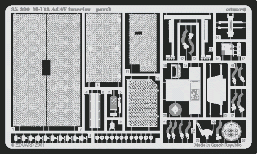 Go to product EDUARD 35390 - 1:35 M-113 ACAV interior