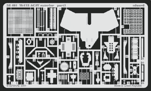 Go to product EDUARD 35401 - 1:35 M-113 ACAV exterior