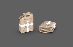 EUREKA XXL E-048 - 1:35 German WWII water canisters