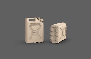 EUREKA XXL E-051 - 1:35 Modern US Army water canisters