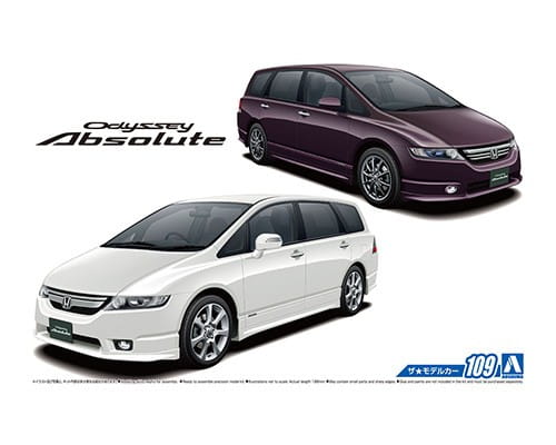 Go to product AOSHIMA 05738 - 1:24 Honda RB1 Odyssey Absolute 06