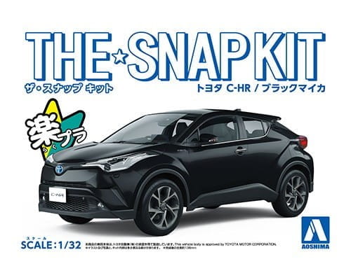 Go to product AOSHIMA 05635 - 1:32 Toyota C-HR - Black Snapkit