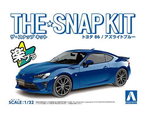 Go to product AOSHIMA 05598 - 1:32 Toyota 86 - Azurite Snapkit