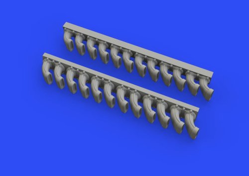 Go to product EDUARD 648508 - 1:48 P-400 exhaust stacks