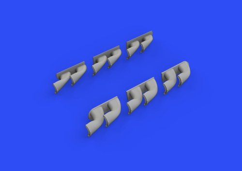 Go to product EDUARD 632139 - 1:32 P-40 exhaust stacks fishtail