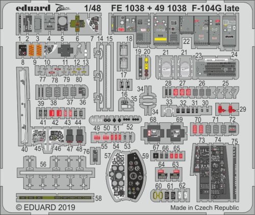 Go to product EDUARD FE1038 - 1:48 F-104G late