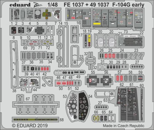 Go to product EDUARD FE1037 - 1:48 F-104G early