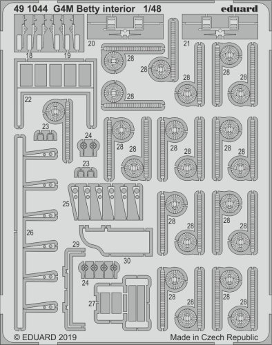 Go to product EDUARD 491044 - 1:48 G4M Betty interior