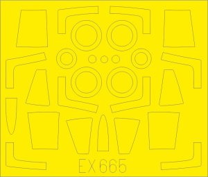 EDUARD EX665 - 1:48 F-104G Tface