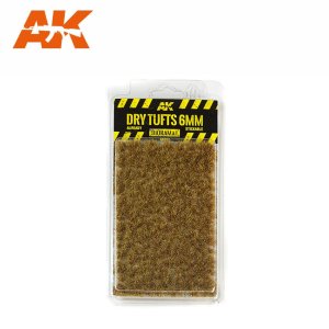 AK INTERACTIVE 8117 - Dry Tufts 6 mm