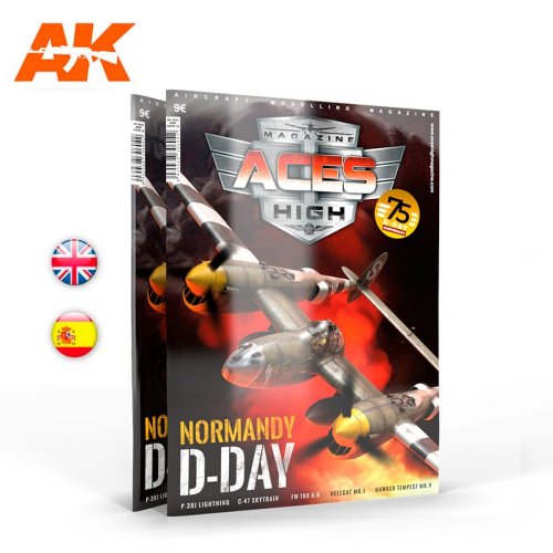 Go to product AK INTERACTIVE 2933 - Aces High Magazine nr 16 - Normandy D-Day