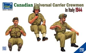 RIICH MODELS 35029 - 1:35 Canadian Universal Carrier Crewmen in Italy 1944