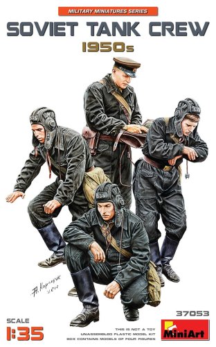 Go to product MINIART 37053 - 1:35 Soviet Tank Crew 1950s