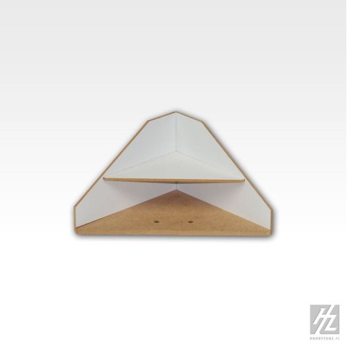 Go to product HOBBYZONE OM12 Organizer Modułowy - Moduł Narożnik Wykończeniowy Półka