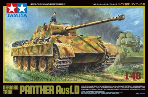 Go to product TAMIYA 32597 - 1:48 German Tank Panther Ausf.D