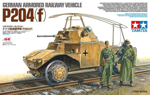 Go to product TAMIYA 32413 - 1:35 German Armored Railway Vehicle P204(f)