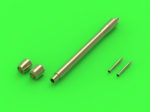 MASTER GM-72-005 - 1:72 QF 6-pdr 57mm Mk.III L/43 gun barrel and BESA MG tips Crusader, Churchill, Valentine