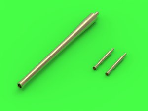 MASTER GM-72-003 - 1:72 QF 2-pdr 40mm Mk.IX gun barrel and BESA MG tips Crusader, Valentine, Matilda
