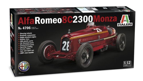 Go to product ITALERI 4706 - 1:12 Alfa Romeo 8C 2300 Monza
