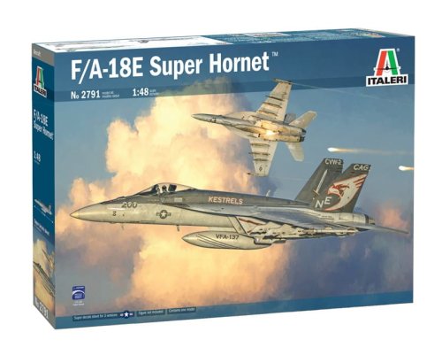 Go to product ITALERI 2791 - 1:48 F/A-18E Super Hornet