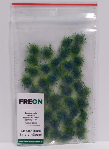 Go to product FREON KWN - Flower tufts - blue - height: 5-7 mm
