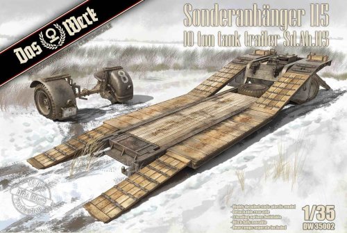 Go to product DAS WERK DW35002 - 1:35 Sonderanhänger 115 10 Ton Tank Trailer Sd.Ah. 115