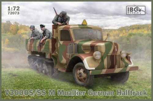 Go to product IBG 72073 - 1:72 V3000S/SS M Maultier German Halftrack