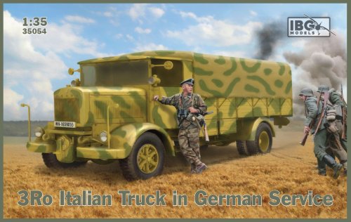 Go to product IBG 35054 - 1:35 3Ro Italian Truck in German Service